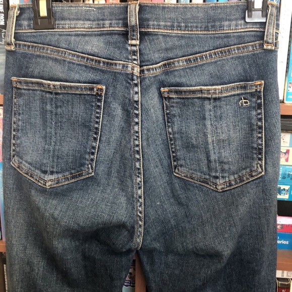 Rag & Bone Yuki Bond Bar Split Hem Skinny Jean Sz 26 - Picture 6 of 10